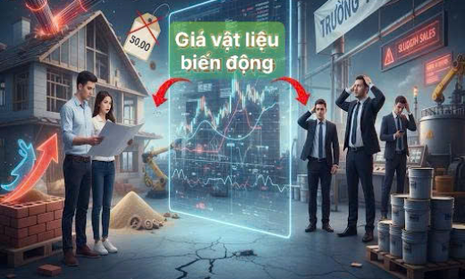 Giá vật liệu xây dựng biến động – ảnh hưởng đến thị trường sơn 