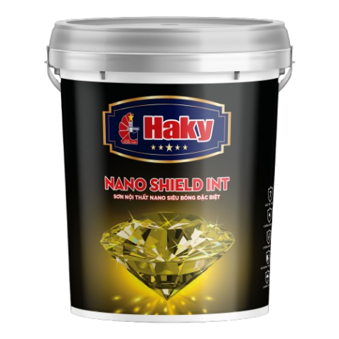 Sơn nội thất nano siêu bóng Haky Shield In