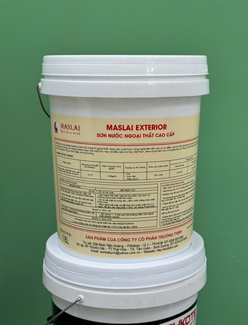Sơn ngoại thất láng mịn MASLAI EXT