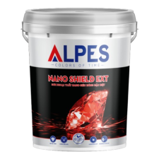 Sơn ngoại thất siêu bóng cao cấp Alpes Nano Shield EX