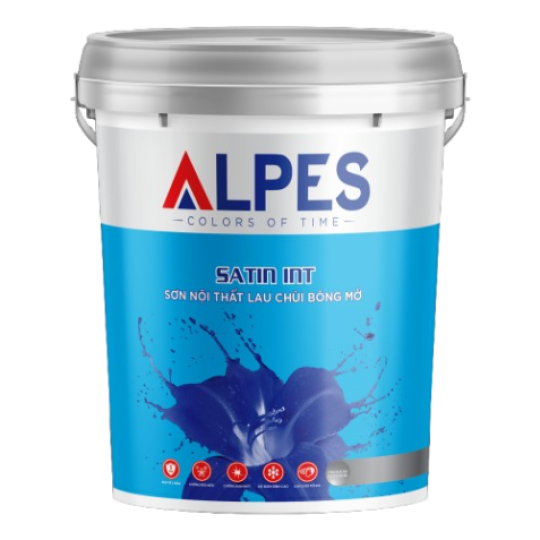 Sơn nội thất lau chùi hiệu quả Alpes Satin In