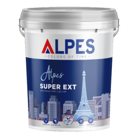 Sơn ngoại thất láng mịn Alpes Super EXT