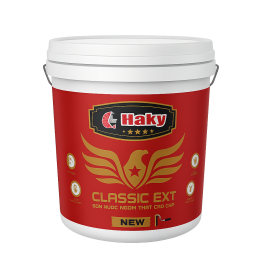 Sơn ngoại thất láng mịn HAKY CLASSIC EXT