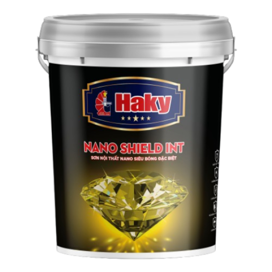 Sơn nội thất siêu bóng cao cấp Haky Nano Shield IN